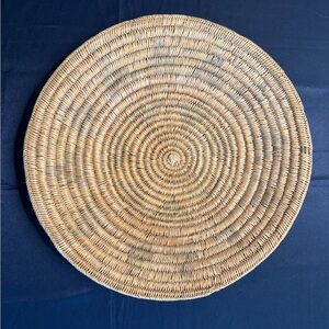 Large Antique Native American Indian Navajo Ceremonial Wedding Basket RARE 14.5”